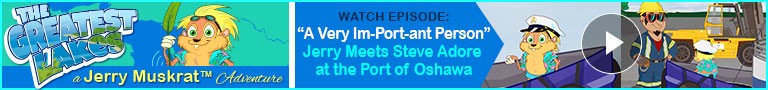 Watch: “A Very Im-Port-ant Person” Jerry Meets Steve Adore at the Port of Oshawa