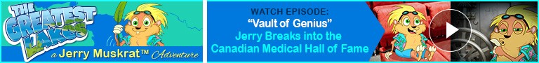 Watch: "Vault of Genius" Jerry Breaks into the Canadian Medical Hall of Fame